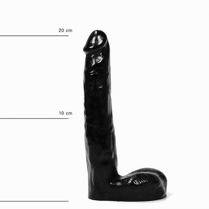 Zwarte Realistische Dildo Cm Kopen Bij Sextoyland