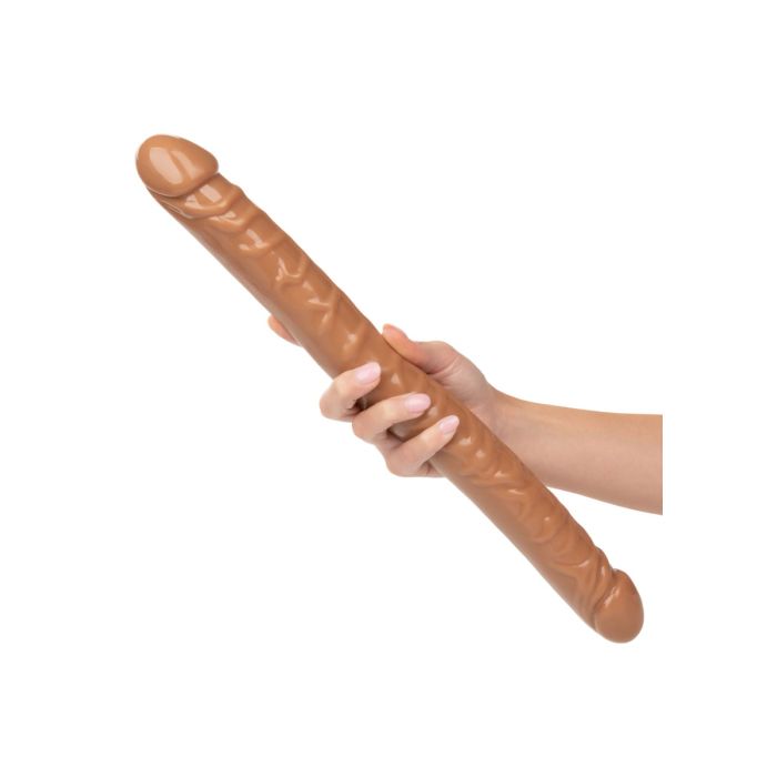 Dubbele Dildo Size Queen Cm Bruin Kopen Bij Sextoyland