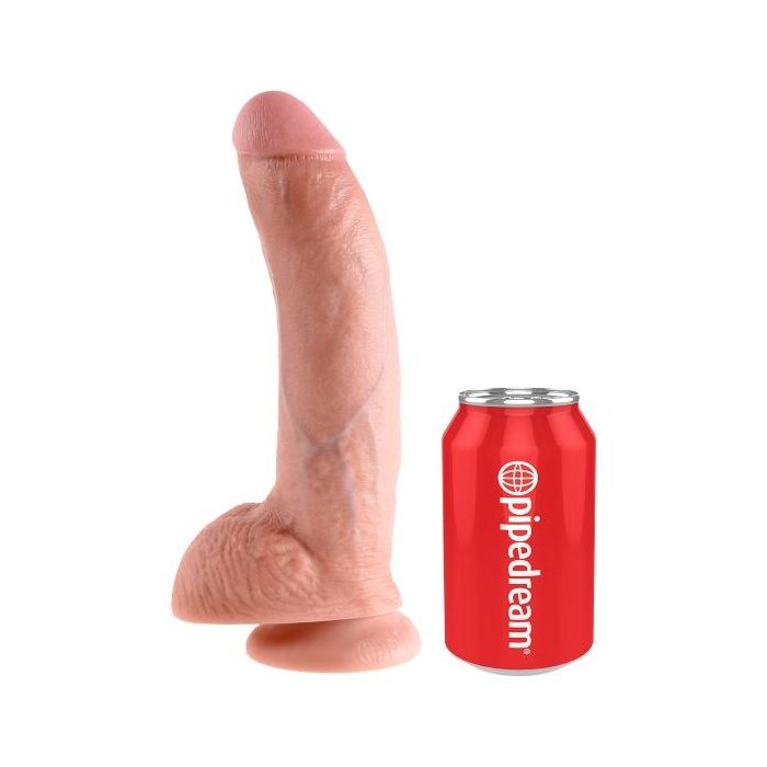 Huidkleurige Realistische Dildo Met Ballen 23 Cm Kopen Bij Sextoyland