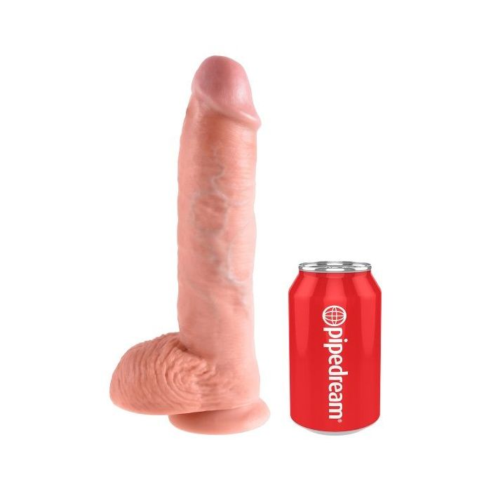 Huidkleurige Dildo Met Ballen 25 Cm Kopen Bij Sextoyland