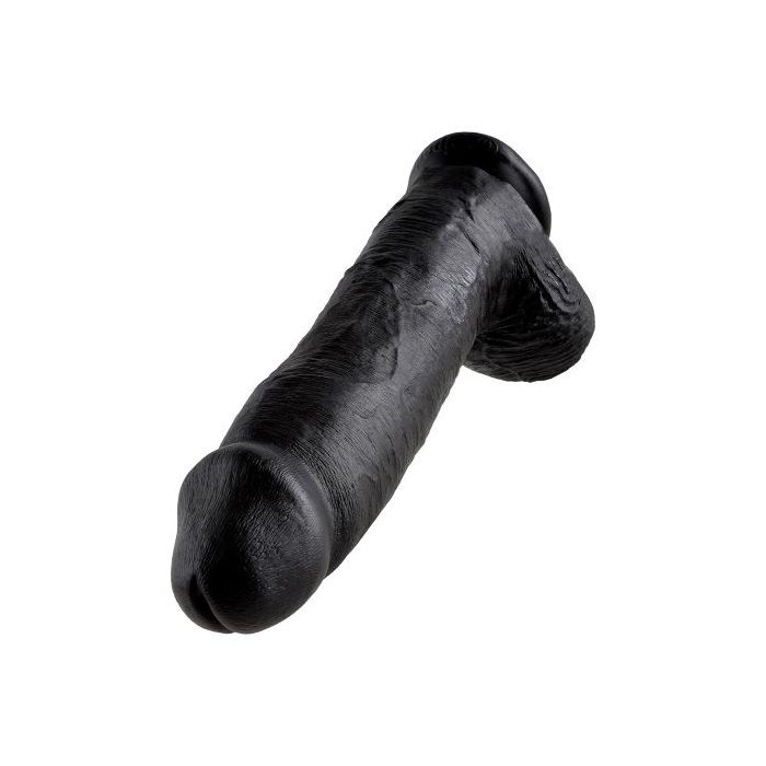 Zwarte Dildo Met Ballen Cm Kopen Bij Sextoyland