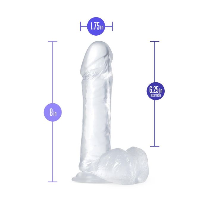 Realistische Dildo B Yours Diamond Glimmer Clear Kopen Bij Sextoyland