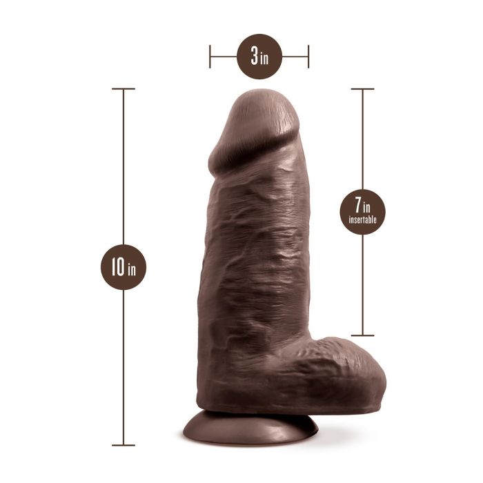 Realistische Dildo Au Naturel Chub Bruin Kopen Bij Sextoyland