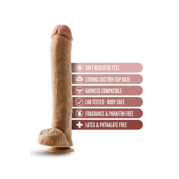 Dr Skin Realistische Dildo Mr Michael Bruin Kopen Bij Sextoyland