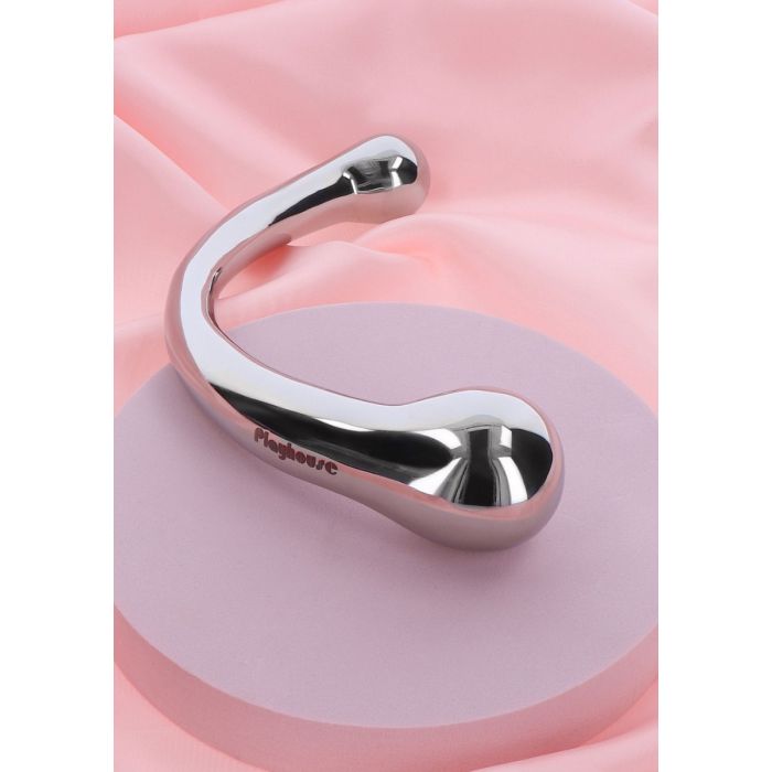 Dubbele Dildo Curved Pleasure Steel Wand Kopen Bij Sextoyland