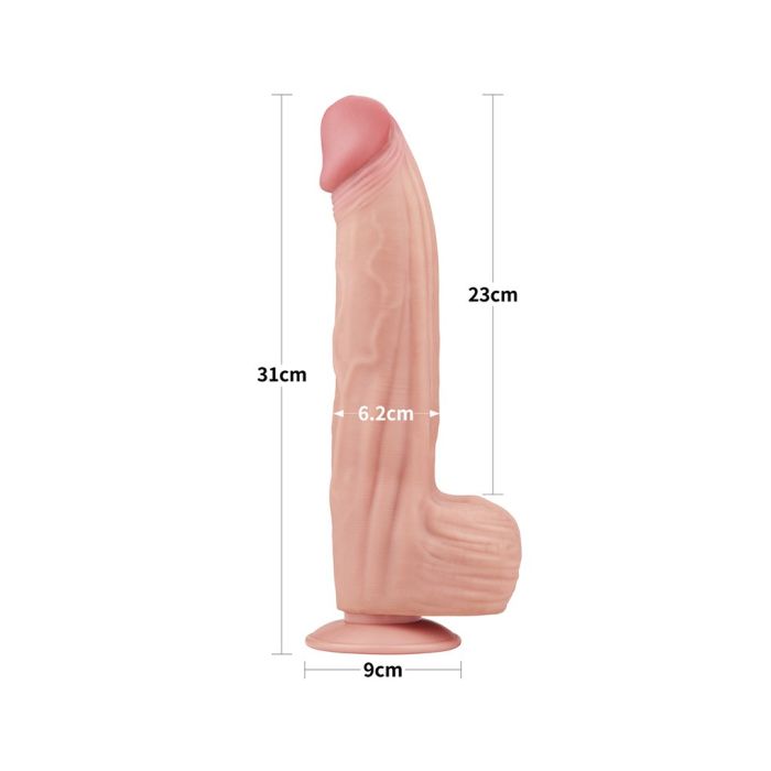Realistische Dildo Sliding Skin Cm Huidskleur Kopen Bij Sextoyland