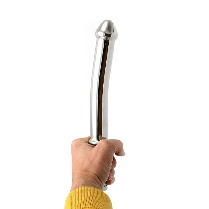Mega Stalen Dildo Slightly Curved Kopen Bij Sextoyland