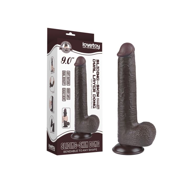 Realistische Aftrekbare Dildo Cm Bruin Kopen Bij Sextoyland