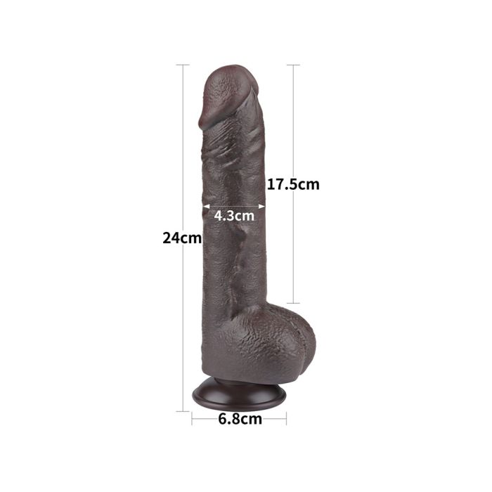 Realistische Aftrekbare Dildo 24 Cm Kopen Bij Sextoyland