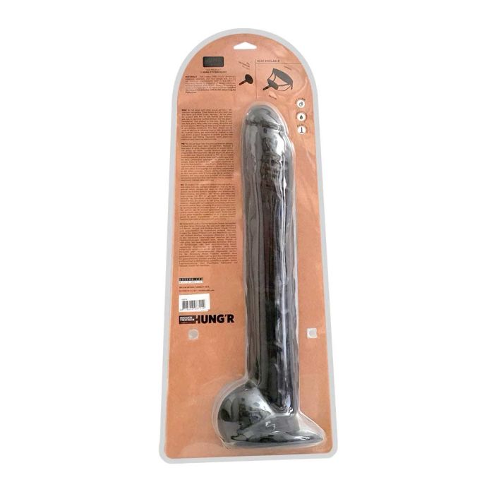 Realistische Dildo HUNG R Brutus Zwart Kopen Bij Sextoyland