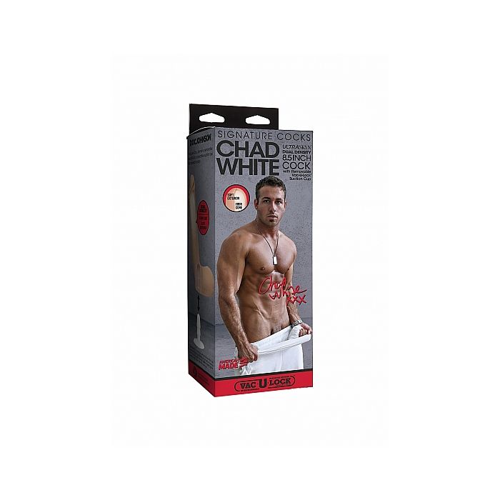 Chad White Inch Ultraskyn Dildo Kopen Bij Sextoyland