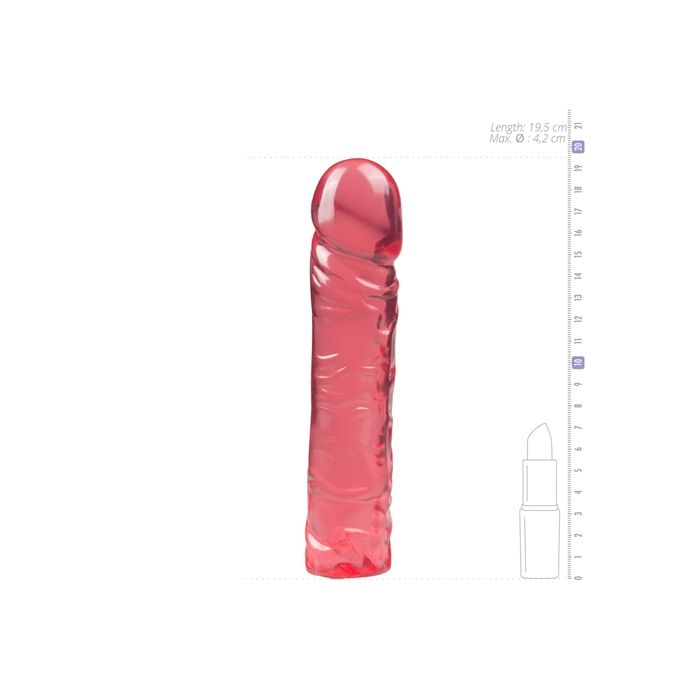 Roze Crystal Jellies Classic Dildo Kopen Bij Sextoyland