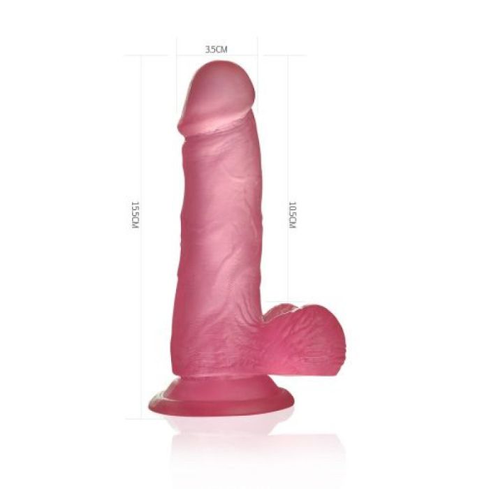 Realistische Dildo Jelly Studs Roze Kopen Bij Sextoyland
