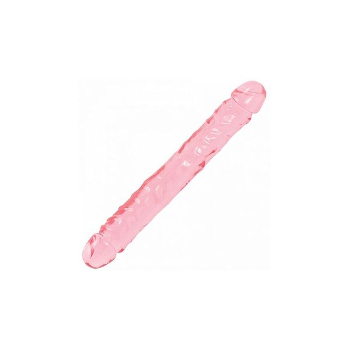 Roze Crystal Jellies Dubbele Dildo Kopen Bij Sextoyland