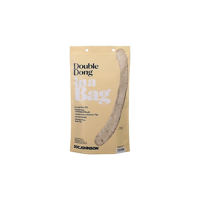 Dubbele Dildo Cm Transparant Kopen Bij Sextoyland