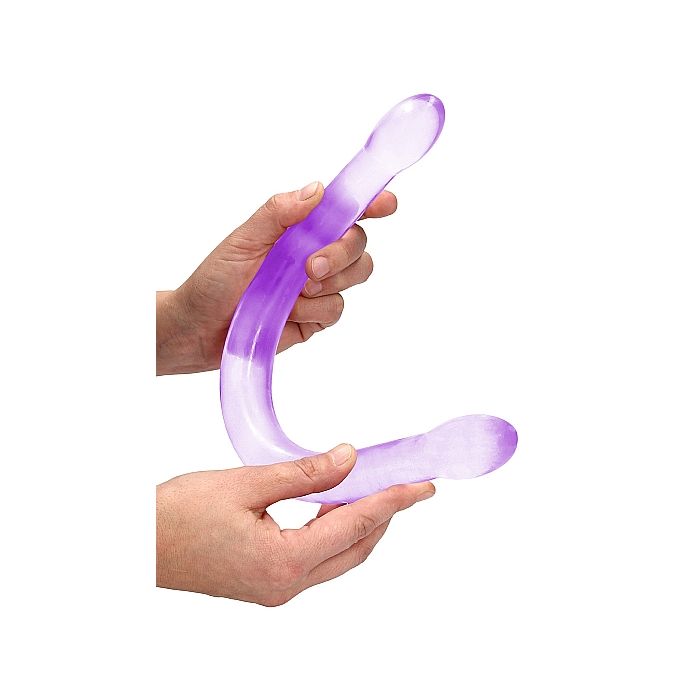 Dubbele Dildo Kristalhelder Paars Kopen Bij Sextoyland
