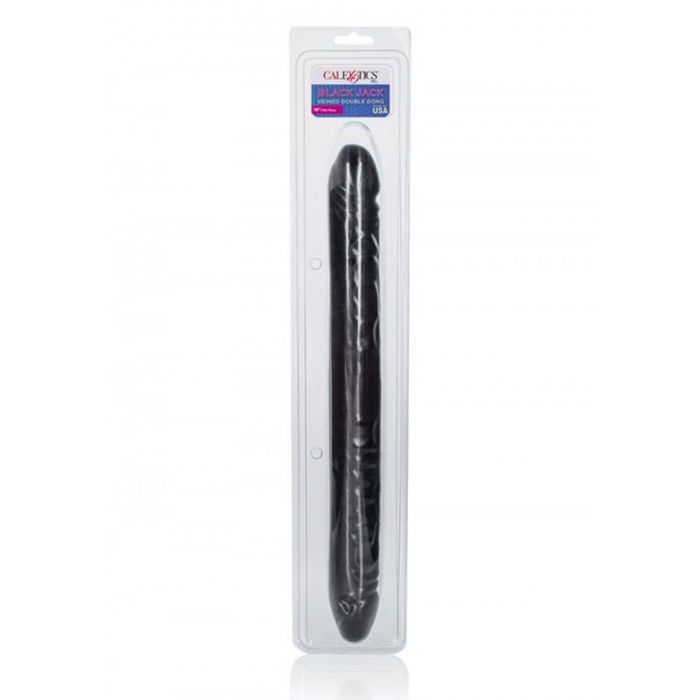 Geaderde Dubbele Dildo Black Jack Cm Kopen Bij Sextoyland