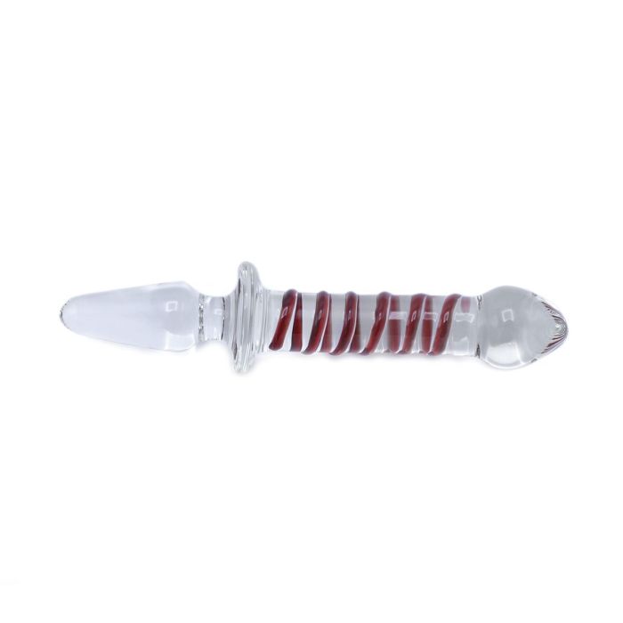 Glazen Dildo Plug Swirl Rood Kopen Bij Sextoyland