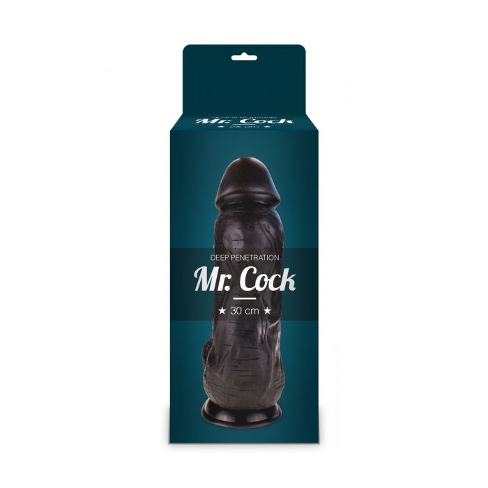 Zwarte Dildo Mr Cock Cm Kopen Bij Sextoyland