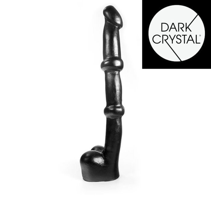 Dark Crystal Zwarte Buigzame Dildo Oliver Cm Kopen Bij Sextoyland
