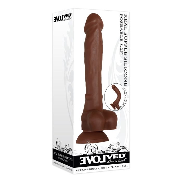 Realistische Dildo Real Supple Bruin Kopen Bij Sextoyland