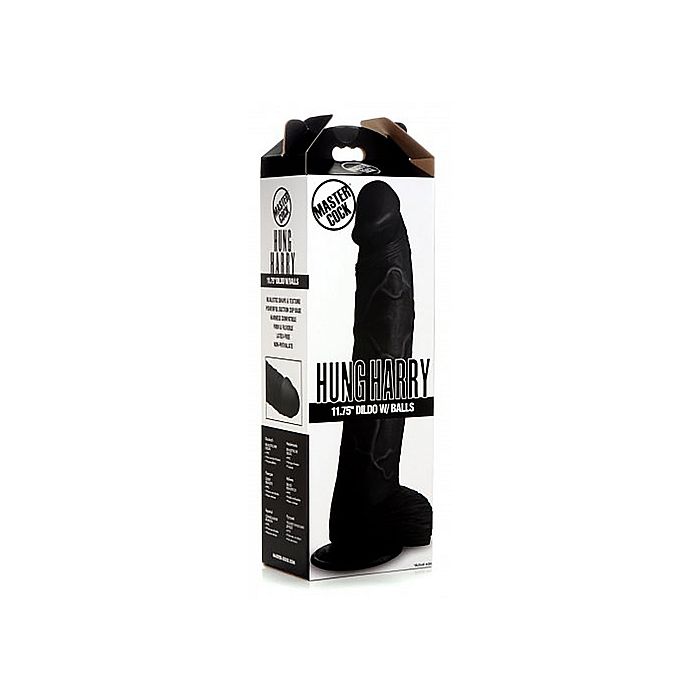 Realistische Dildo Hung Harry Zwart Kopen Bij Sextoyland