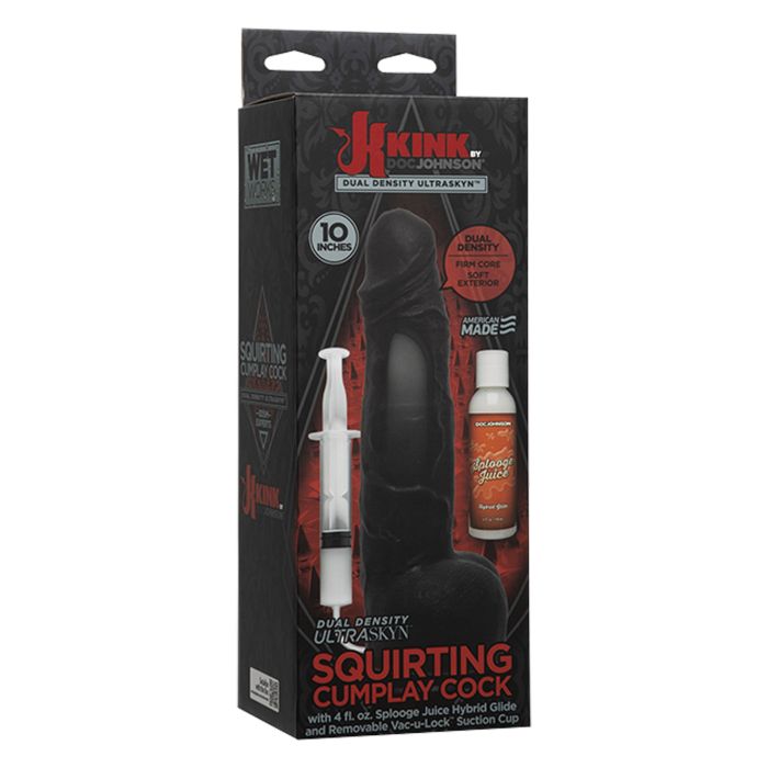 Spuitende Dildo Van Kink Zwart Kopen Bij Sextoyland