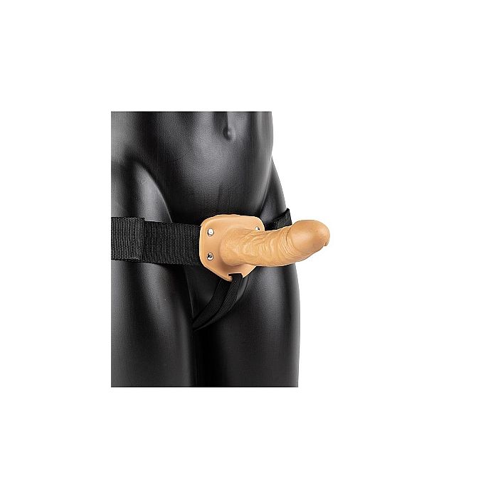 Strap On Met Holle Dildo Cm Licht Getint Kopen Bij Sextoyland