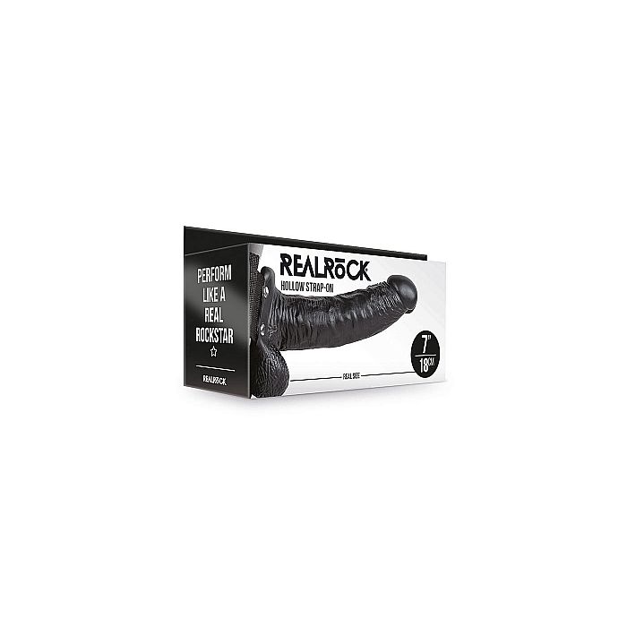 Strap On Met Holle Dildo Cm Zwart Kopen Bij Sextoyland