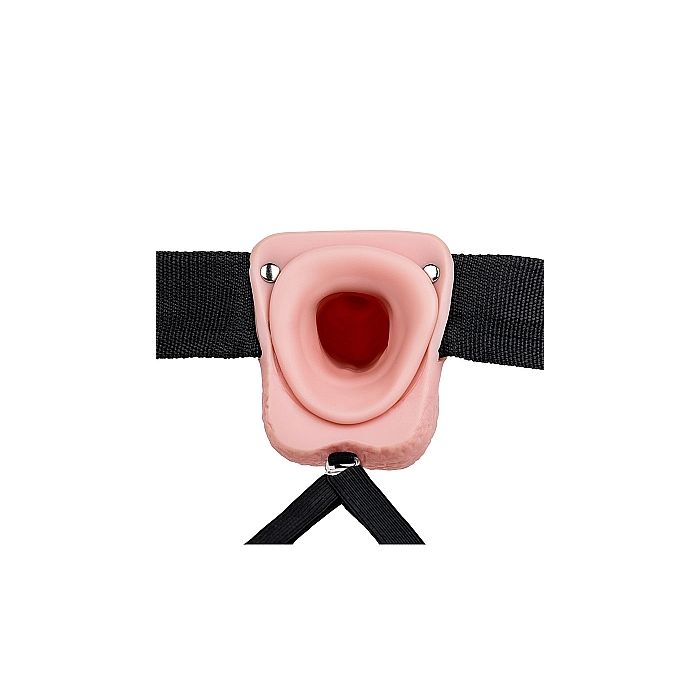 Strap On Met Holle Dildo Cm Huidskleur Kopen Bij Sextoyland
