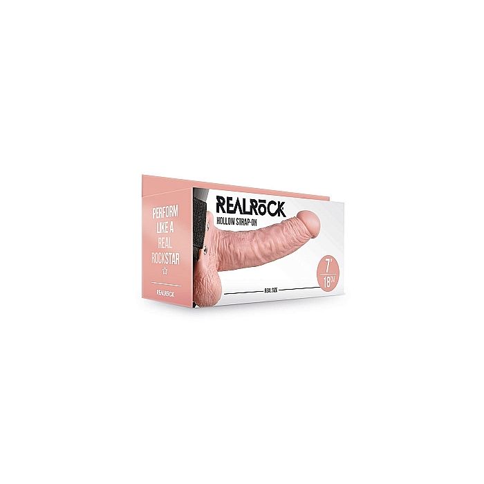 Strap On Met Holle Dildo Cm Huidskleur Kopen Bij Sextoyland