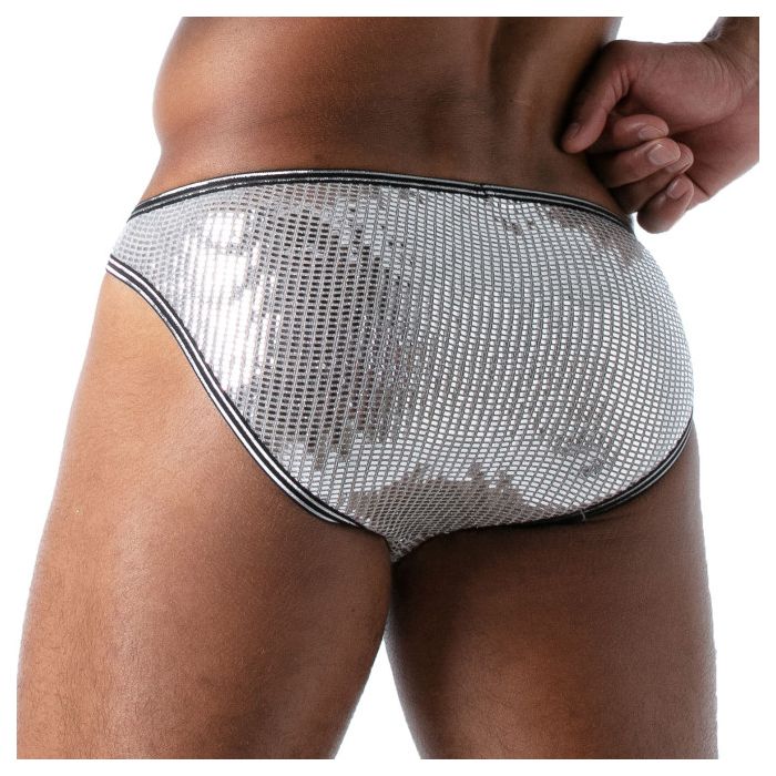 TOF Paris Star Bikini Brief Zilver