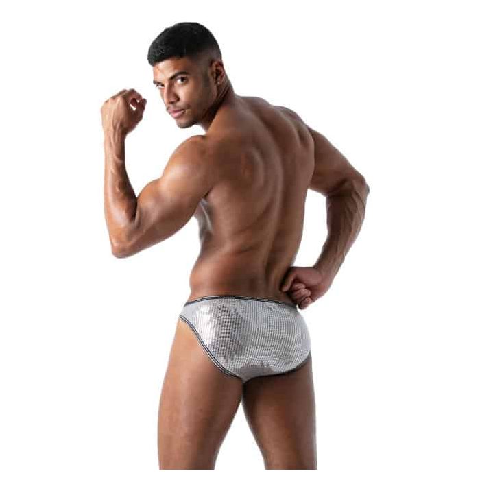 TOF Paris Star Bikini Brief Zilver