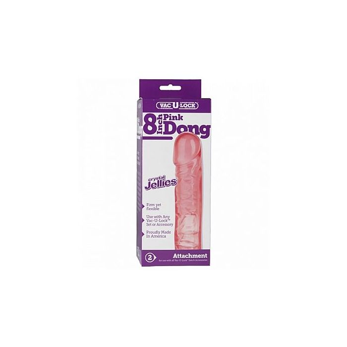 Vac U Lock Dildo Roze Kopen Bij Sextoyland