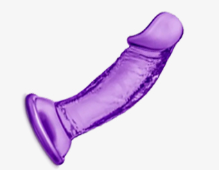 Paarse dildo's