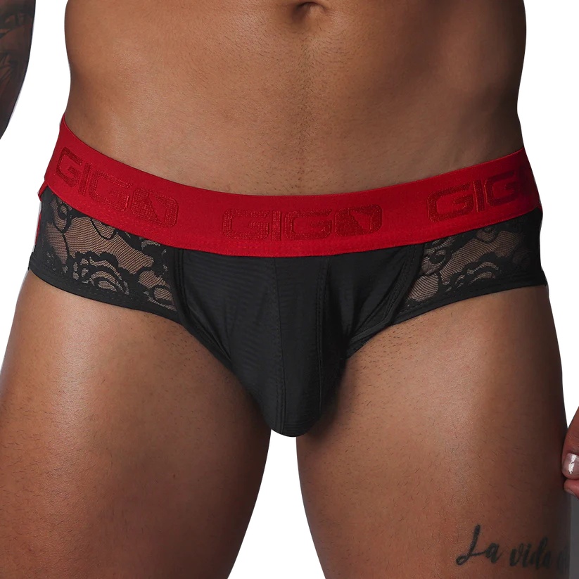 Gigo Romantic Jock String - Zwart