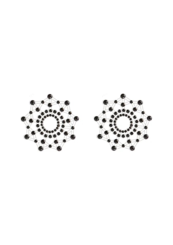 Tepelstickers Pasties Charm III - Zwart