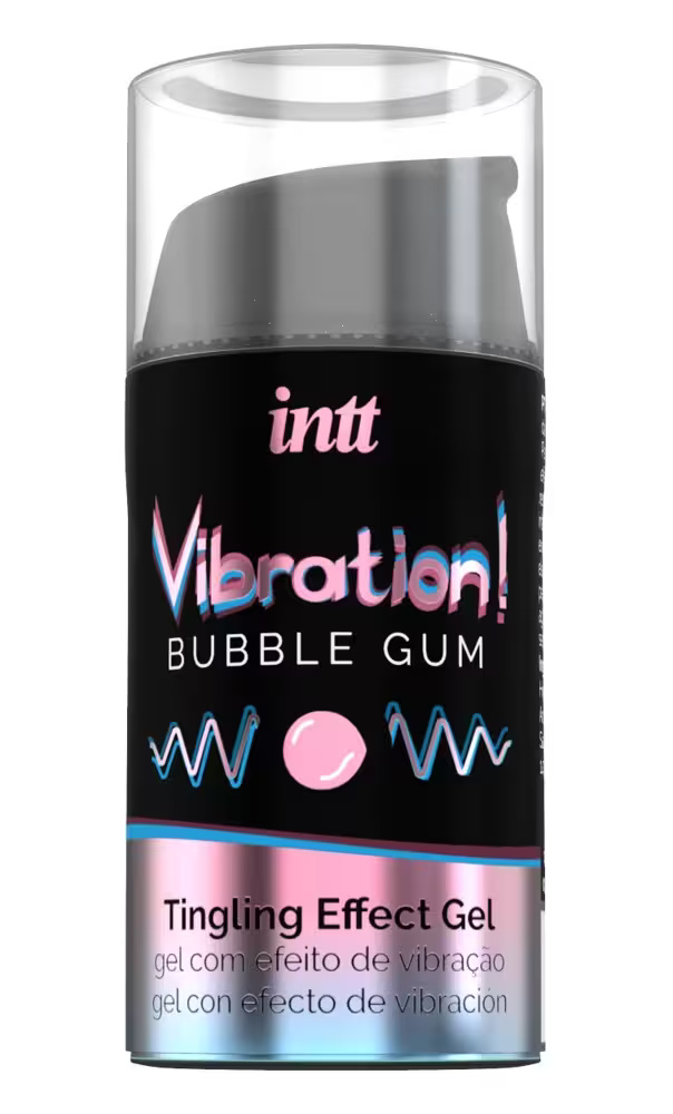 Intt Stimulerende Gel Vibration! - Bubble Gum 15 ml