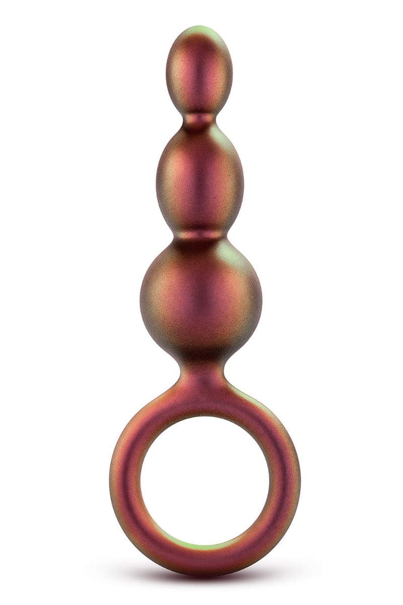 Buttplug Beaded Copper Anal Adventures