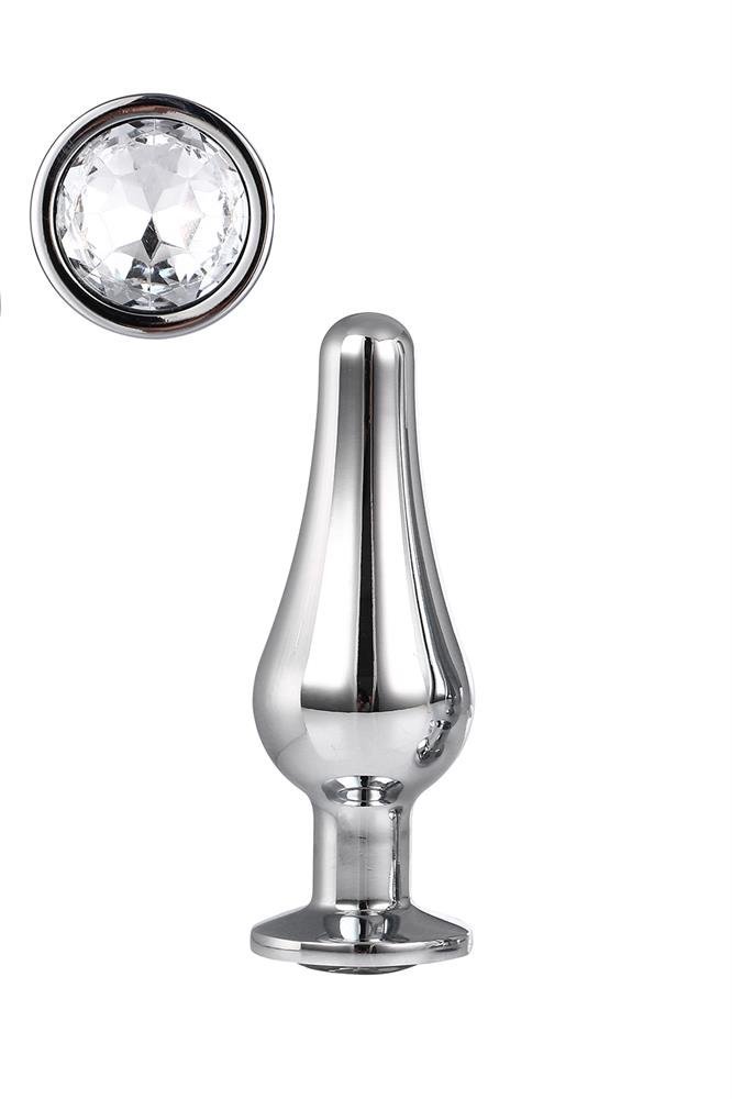 Buttplug Gleaming Love Zilver - Small