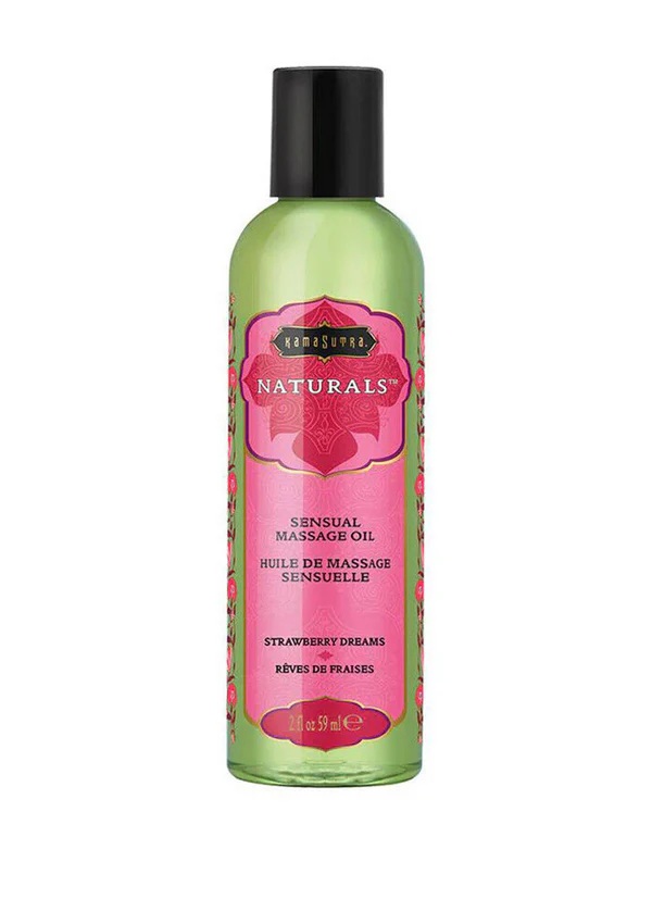 Kama Sutra - Naturals Massage Olie Strawberry Dreams 59 ml