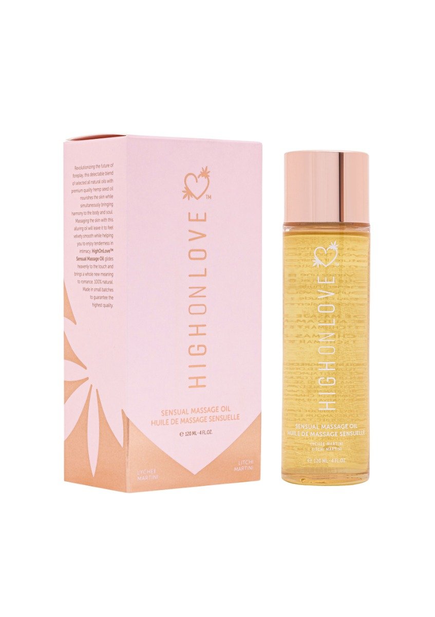 HighOnLove - Massage Oil 120ml Lychee Martini
