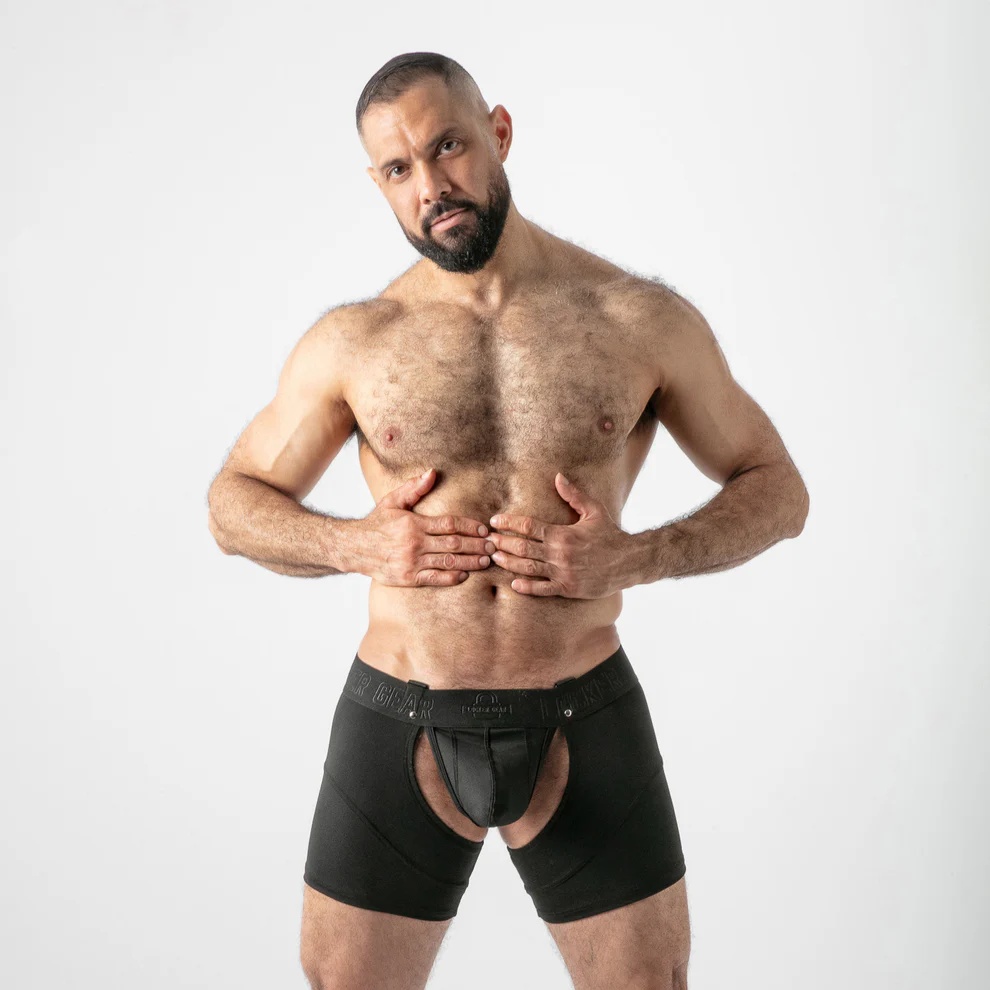 Locker Gear Open Access Chap Shorts - Zwart