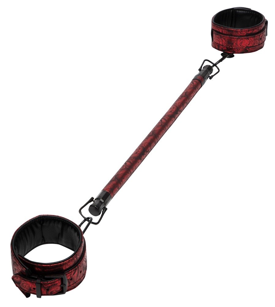 Fifty Shades Of Grey Sweet Anticipation Spreader Bar Met Boeien - Rood