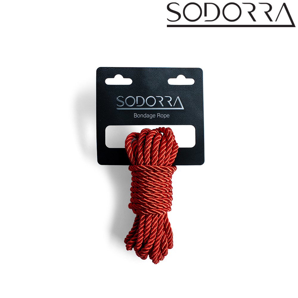 Bondage Touw SODORRA 5 meter - Rood