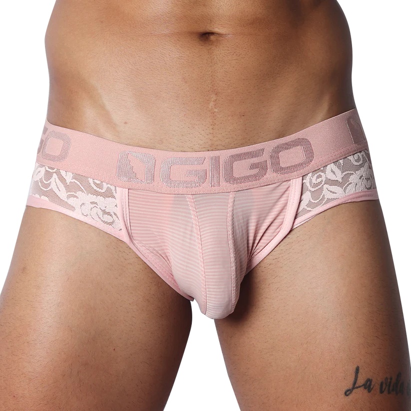 Gigo Romantic Jock String - Roze