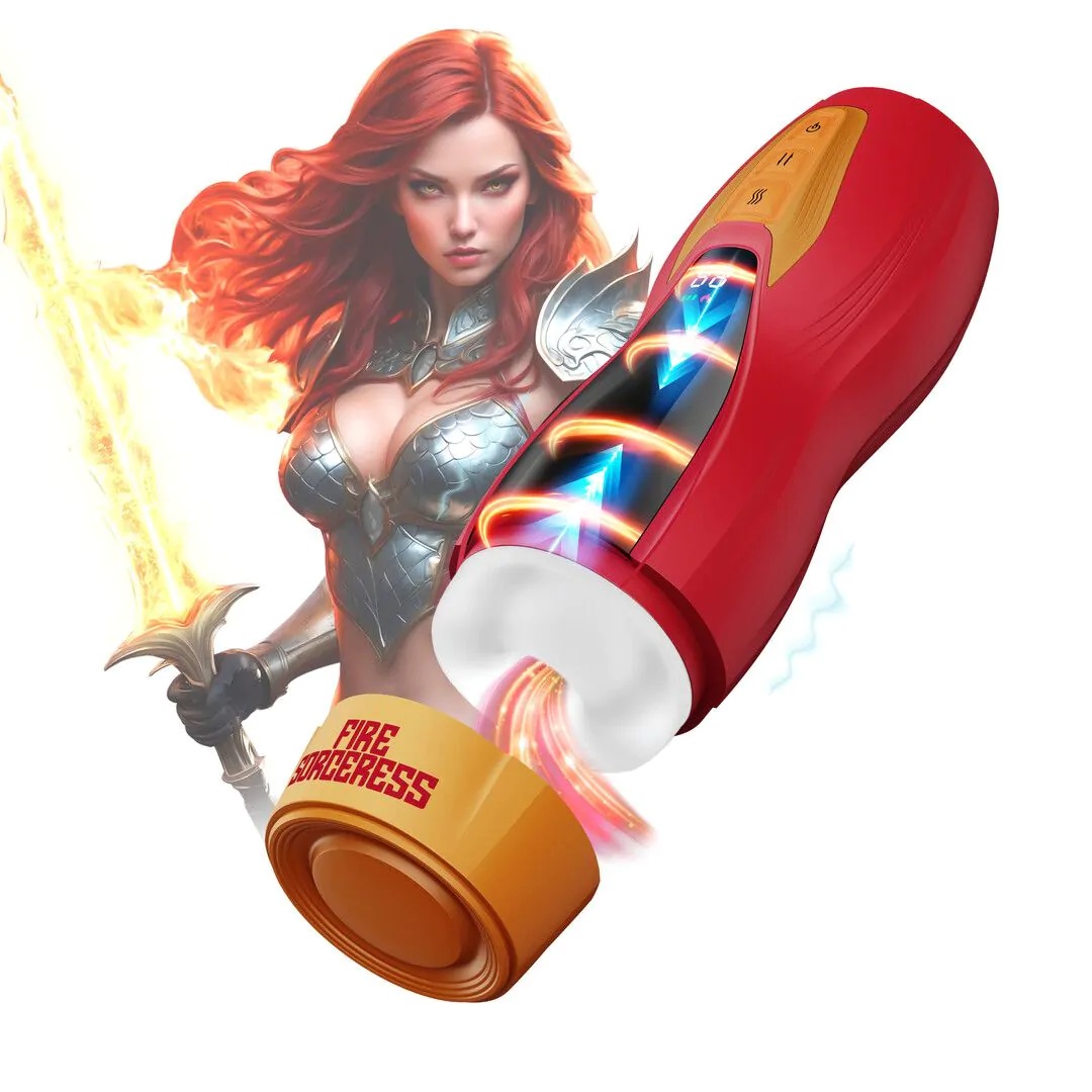 Multifunctionele Masturbator Masturs Solara Fire Sorceress