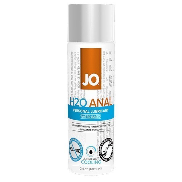 System JO - Anaal H2O Glijmiddel Verkoelend - 60 ml