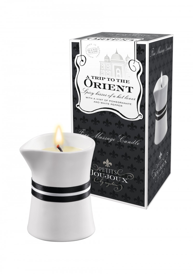 Oriënt Massagekaars Granaatappel & Witte Peper- 120 gram