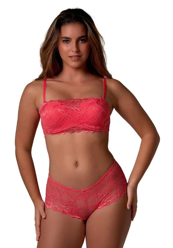 After Eden Kanten Boxershort Anna - Roze